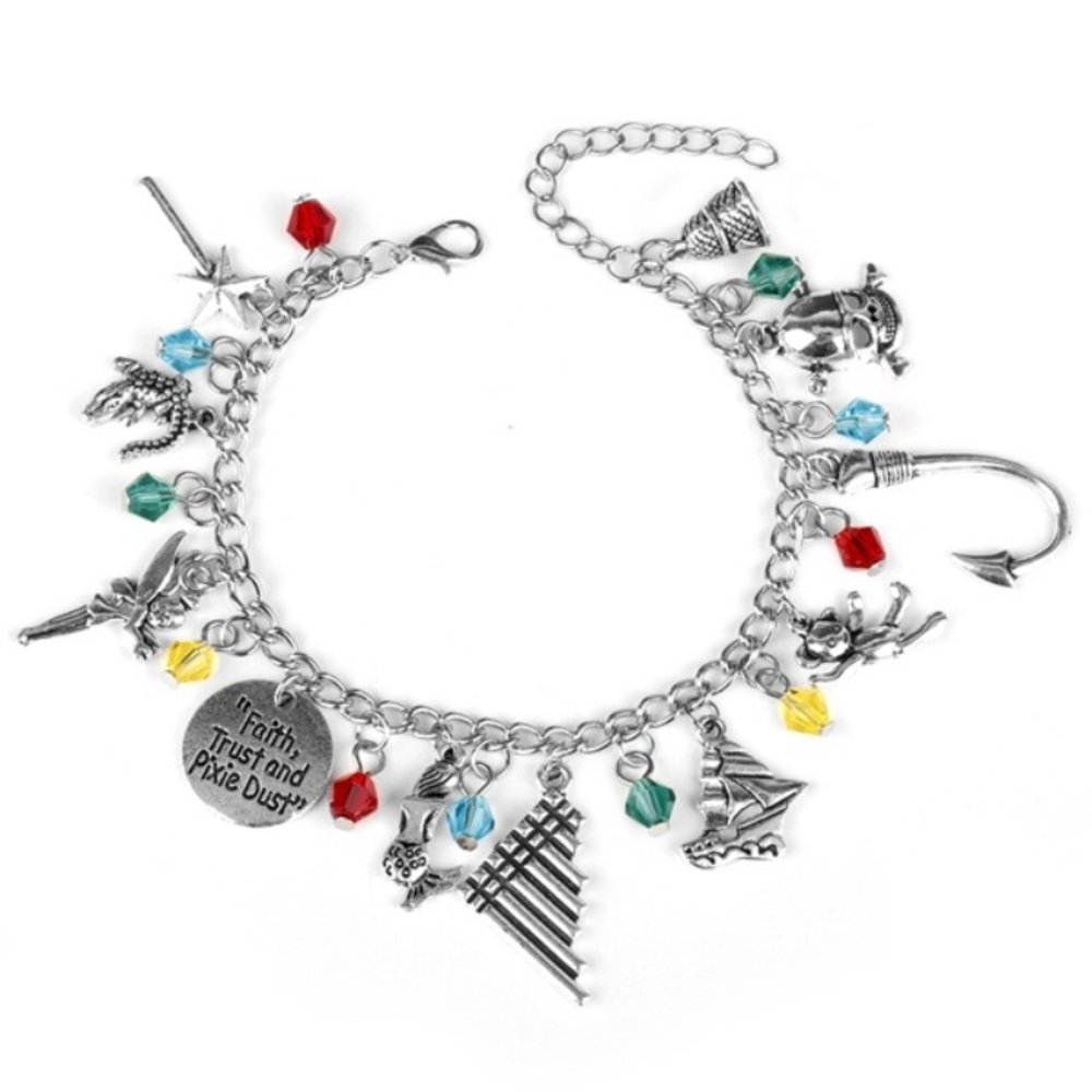 ⭐️2/$25 Peter Pan Disney inspired Charm Bracelet